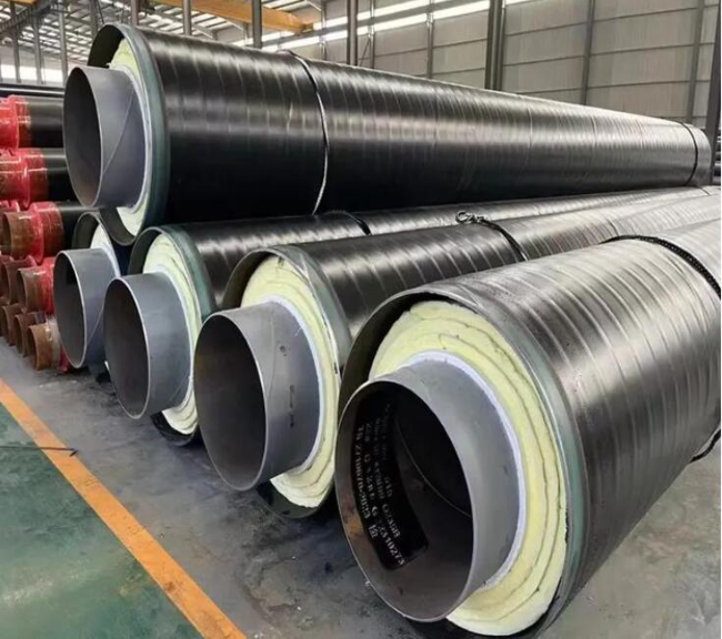 北海钢套钢蒸汽保温管